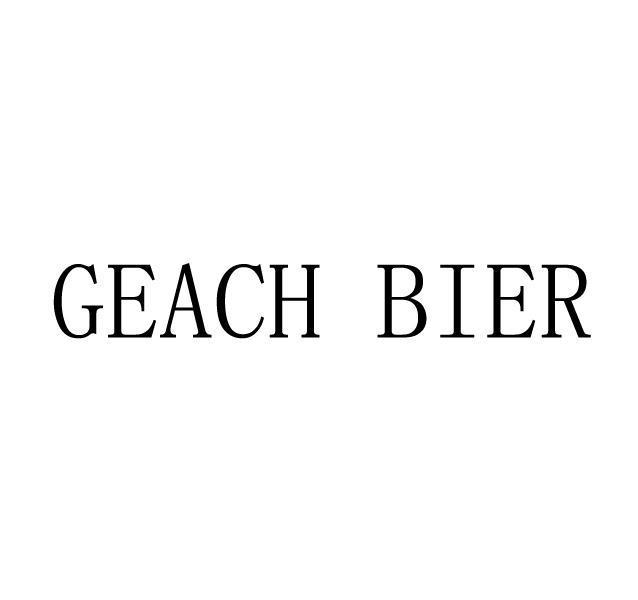 GEACH BIER