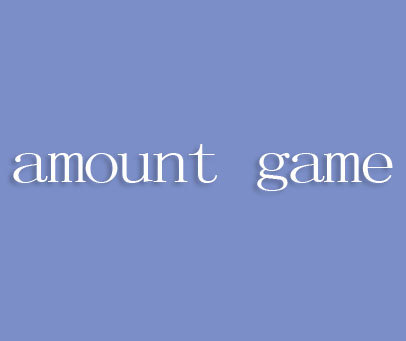 AMOUNT GAME