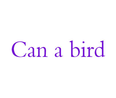 CAN A BIRD
