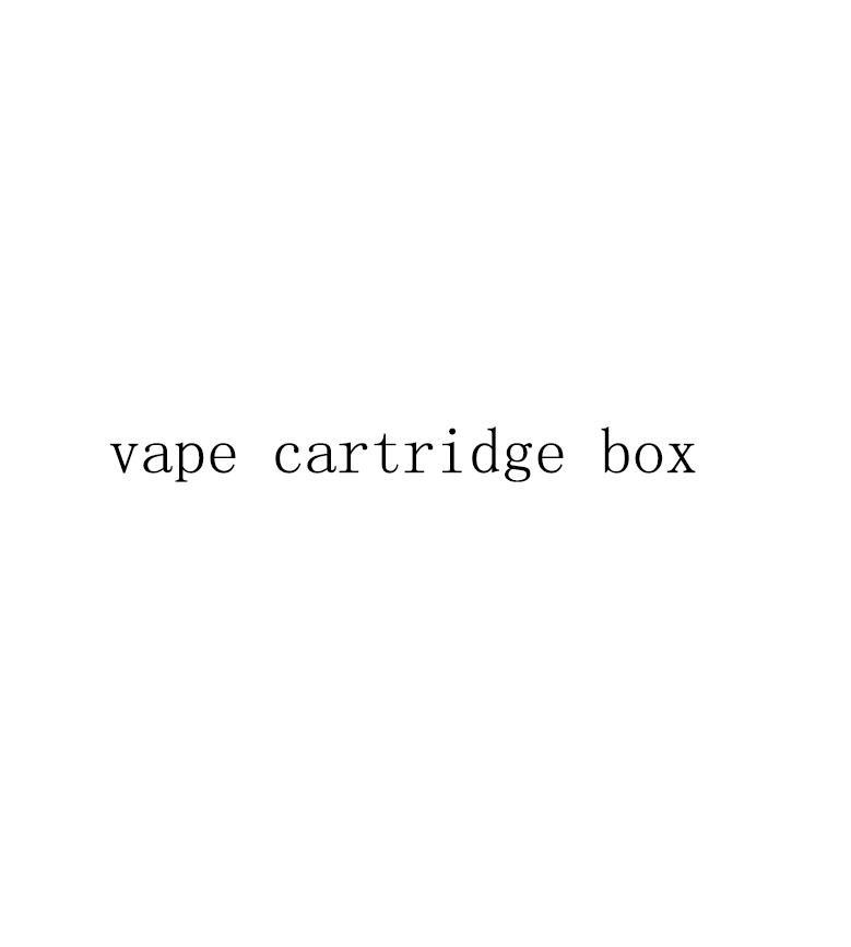 VAPE CARTRIDGE BOX