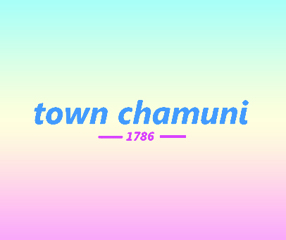 TOWN CHAMUNI 1786