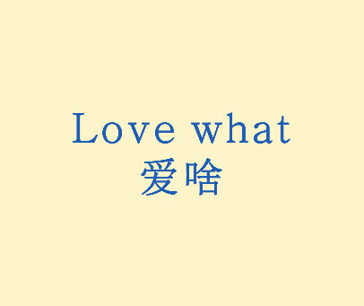 爱啥 LOVE WHAT