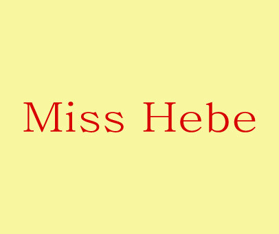 MISS HEBE