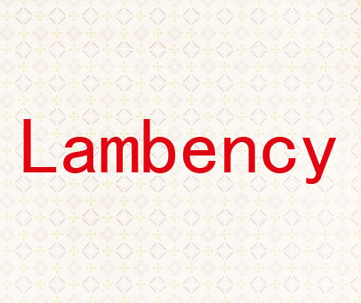 LAMBENCY