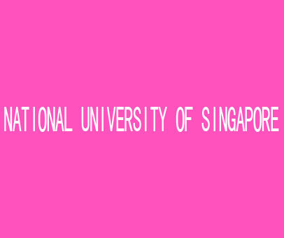 NATIONAL UNIVERSITY OF SINGAPORE