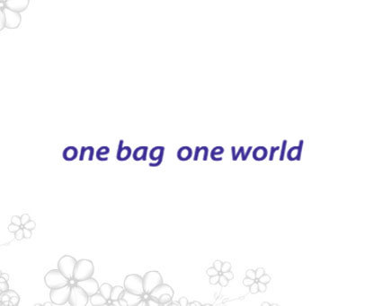 ONE BAG ONE WORLD