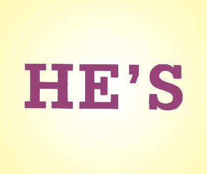 HE'S