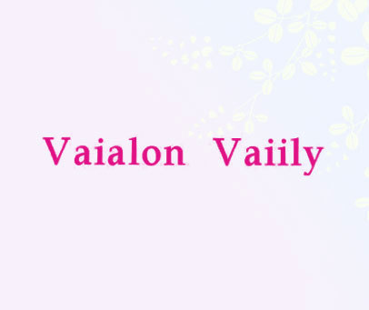 VAIALON VAIILY
