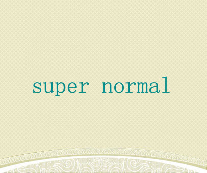 SUPER NORMAL