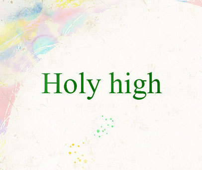 HOLY HIGH