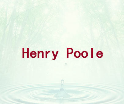 HENRY POOLE