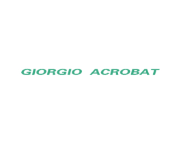 GIORGIO ACROBAT