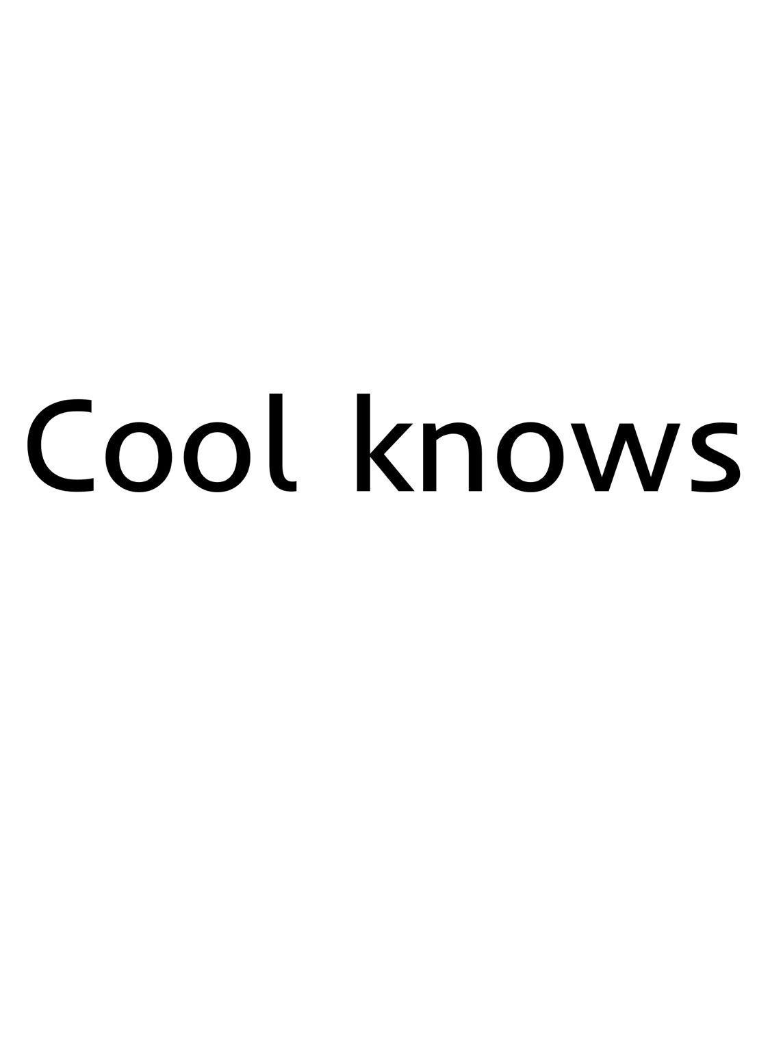 COOL KNOWS