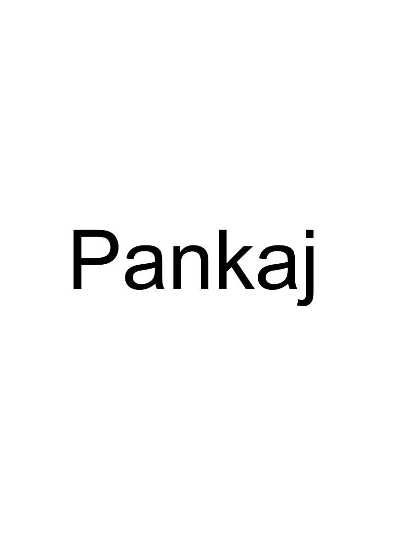 PANKAJ