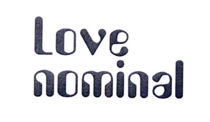 LOVE NOMINAL