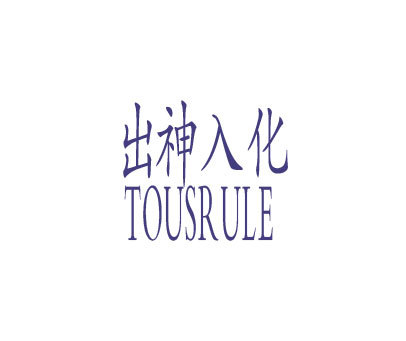 出神入化 TOUSRULE