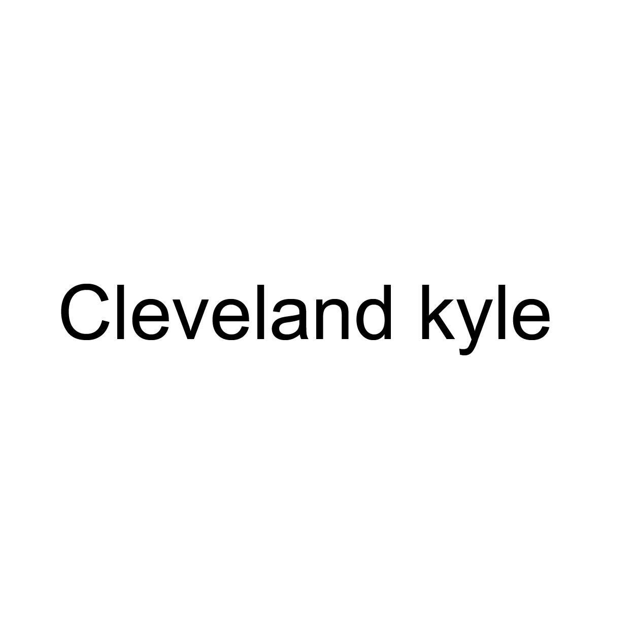 CLEVELAND KYLE