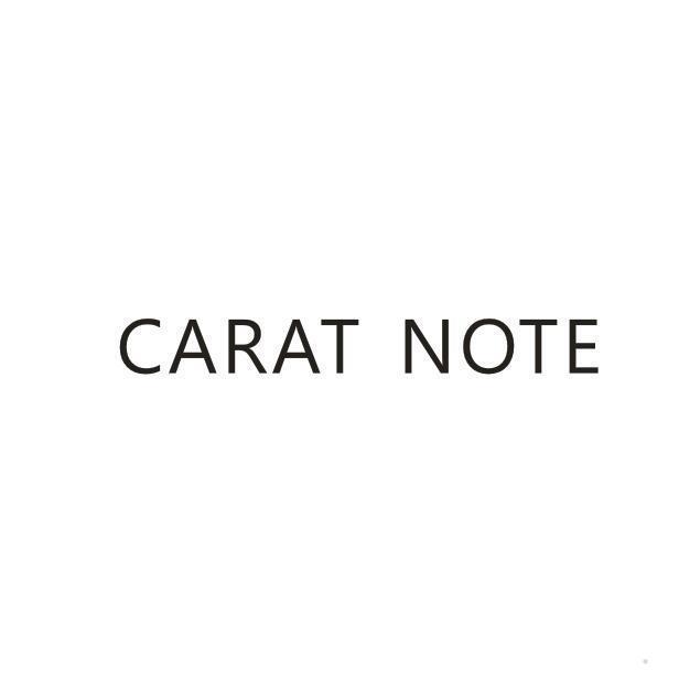 CARAT NOTE