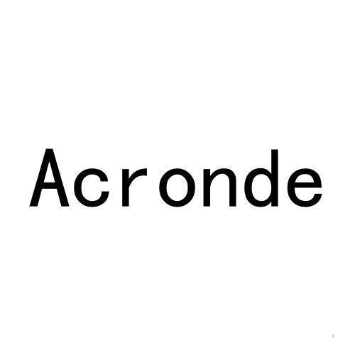 ACRONDE