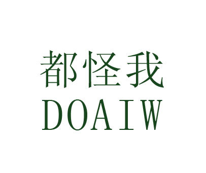 都怪我 DOAIW