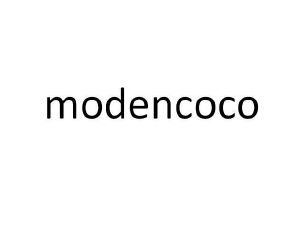 MODENCOCO