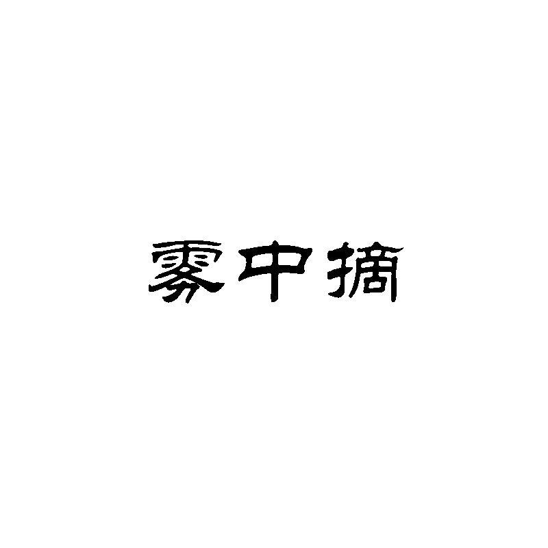 雾中摘