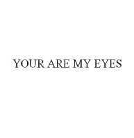 YOUR ARE MY EYES