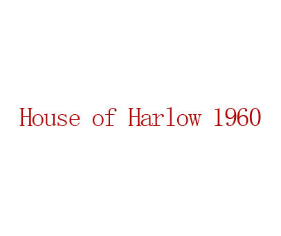 HOUSE OF HARLOW 1960