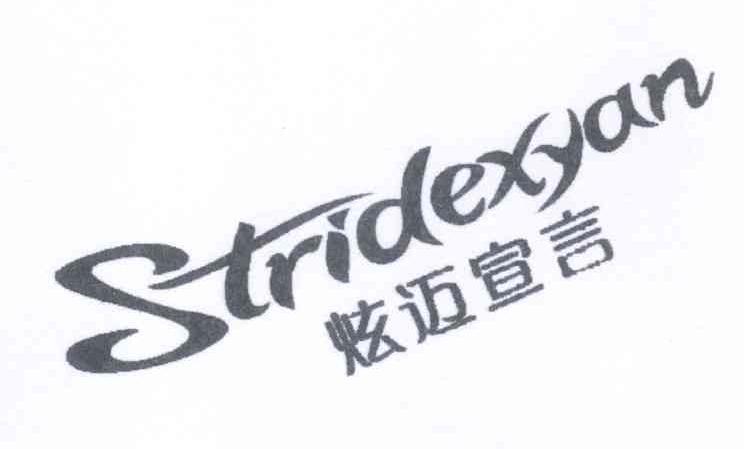 炫迈宣言 STRIDEXYAN