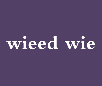 WIEED WIE