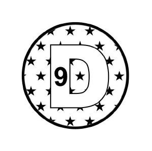 D 9