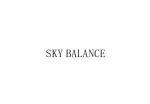 SKY BALANCE