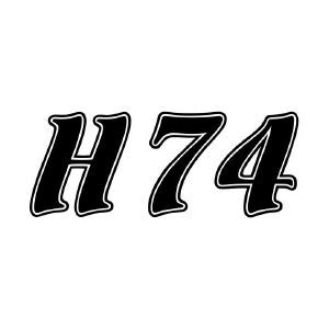 H 74