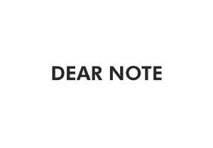 DEAR NOTE