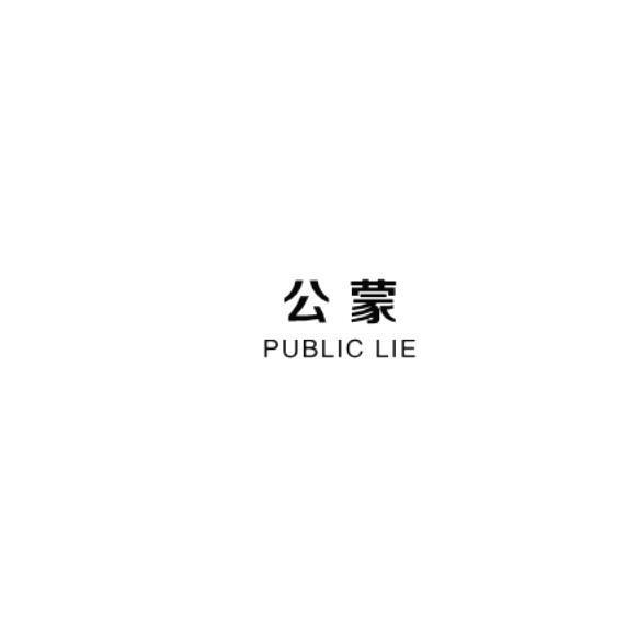 公蒙 PUBLIC LIE