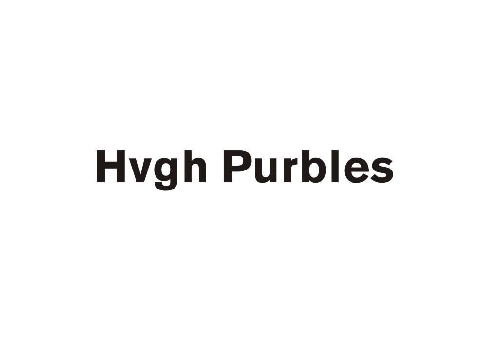 HVGH PURBLES