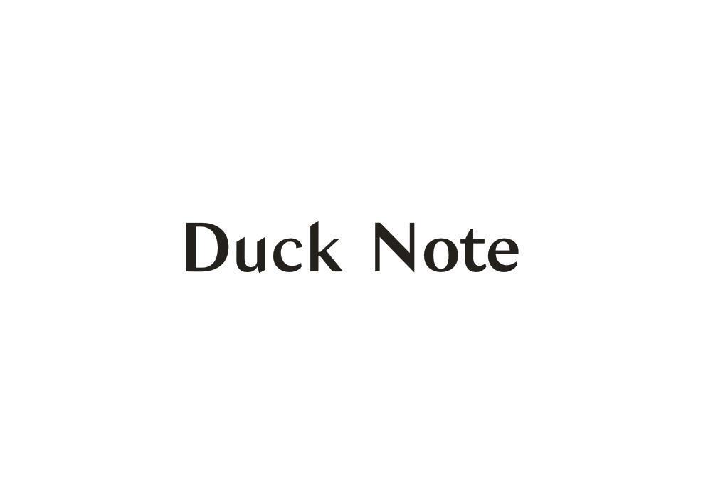 DUCK NOTE