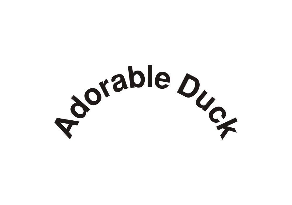 ADORABLE DUCK