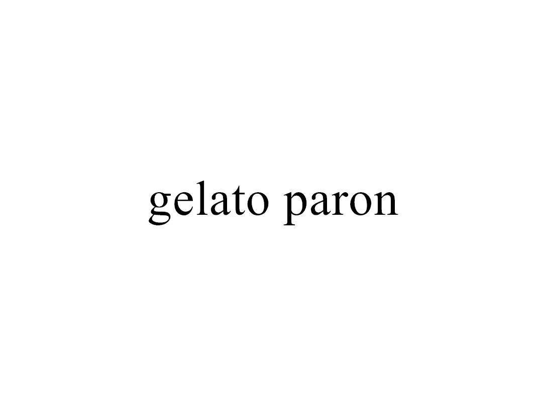 GELATO PARON