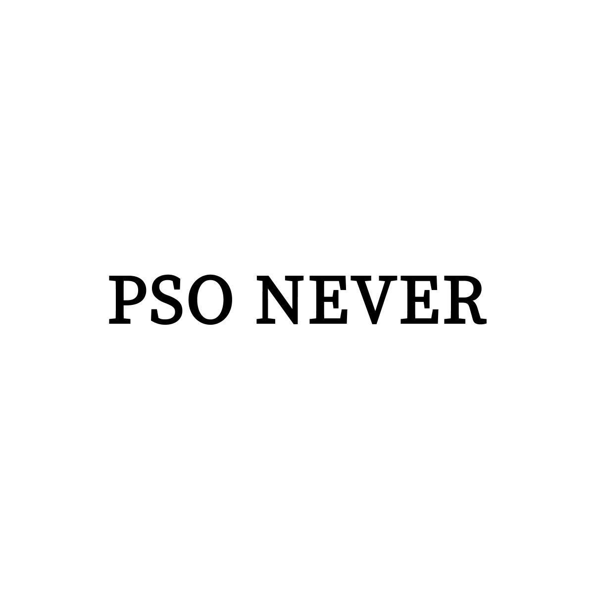 PSO NEVER