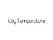 CITY TEMPERATURE