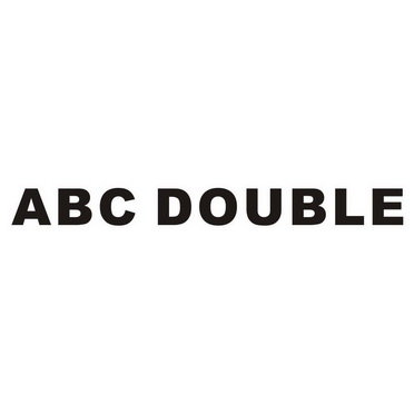 ABC DOUBLE