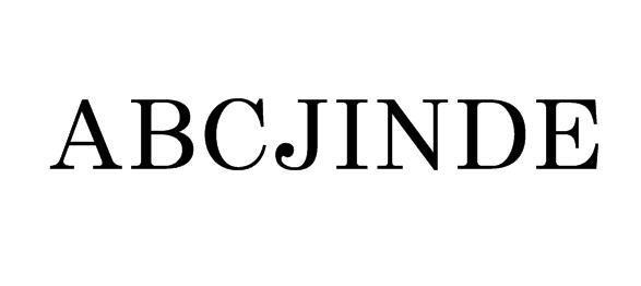 ABCJINDE