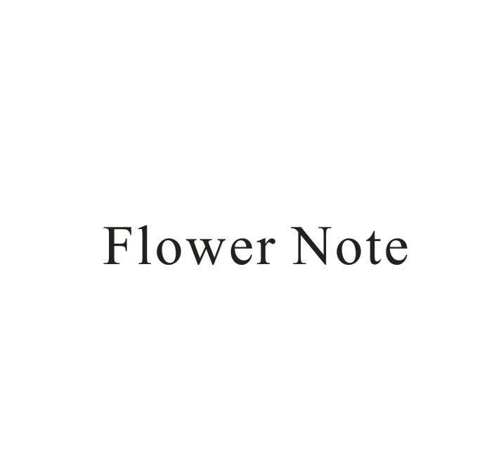 FLOWER NOTE