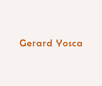 GERARD YOSCA