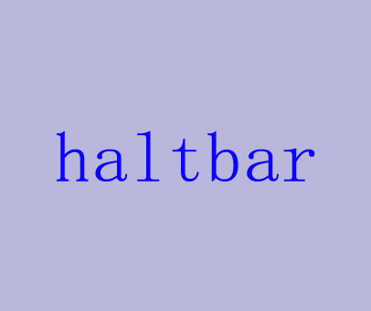 HALTBAR