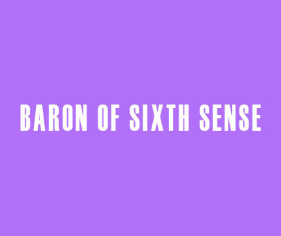 BARON OF SIXTH SENSE