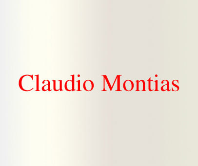 CLAUDIO MONTIAS