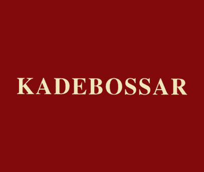 KADEBOSSAR