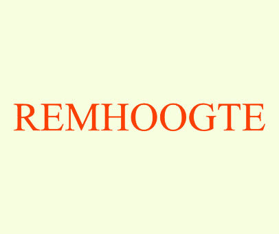 REMHOOGTE